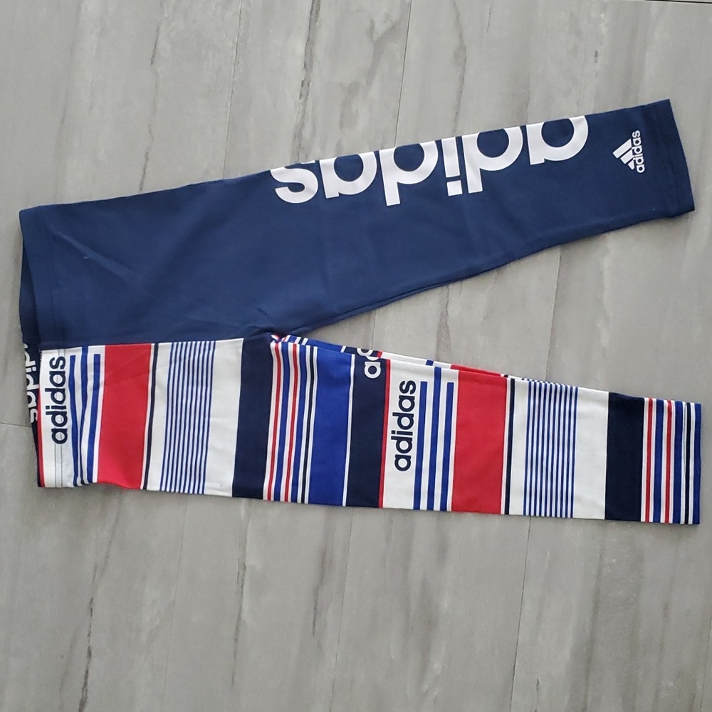ADIDAS girls leggings 3-4T